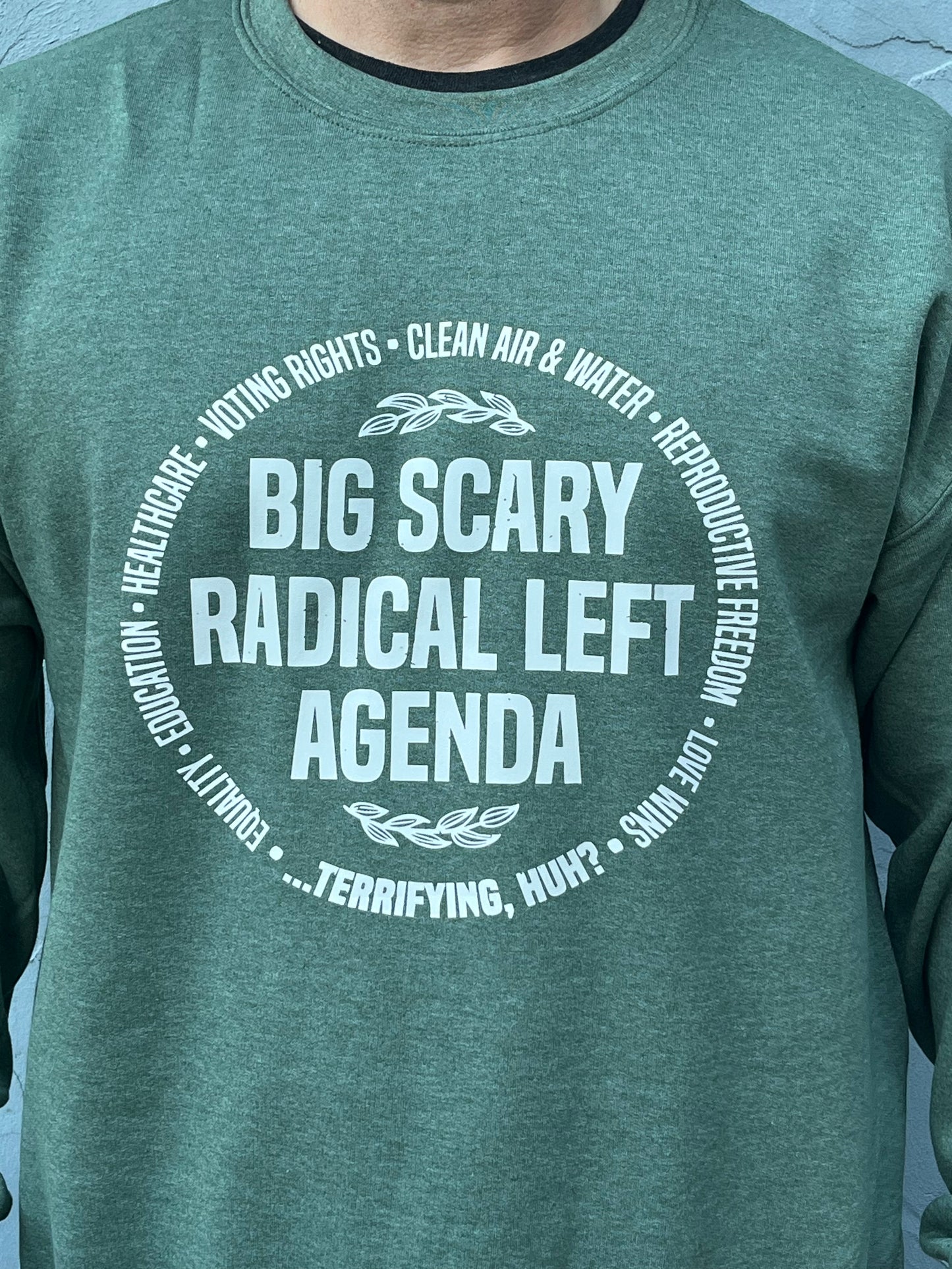 The Big, Scary Radical Left Agenda Sweatshirt