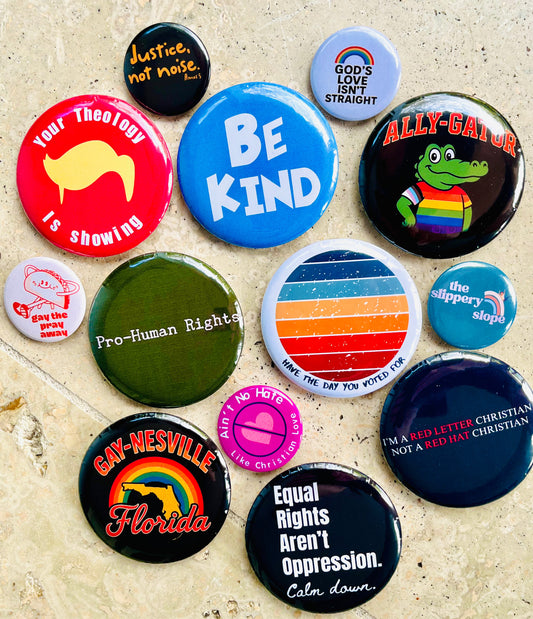 The Slippery Slope Pin Collection (set of 13)