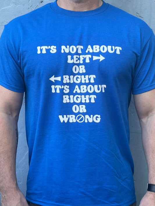 It's Not About Left Or Right