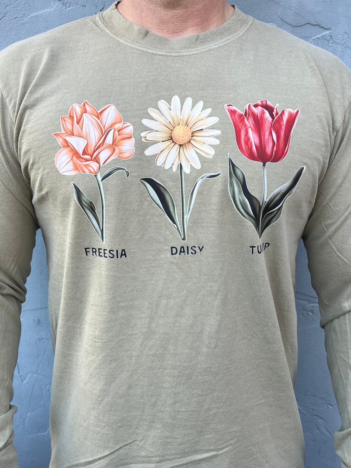 Freesia Daisy Tulip T-Shirt